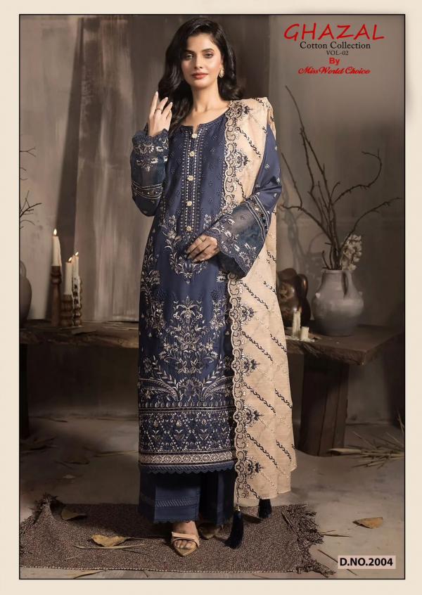 Miss World Ghazal Vol-02 – Karachi Dress Material